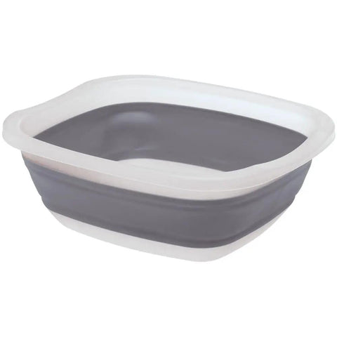 Collapsible Tub For Washing And Soaking, A Space Saving Foldable Utility Basin With Raised Feet For Quick Draining, Easy To Store