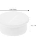 20 Pack Rubber Grommet Kit For Wiring, No Fuss Installation Desk Cable Hole Covers, Round White Rubber And Plastic Grommets For Office Desk And Display, 1.1 in x 0.5 in
