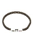 Drive Chain Replacement For Rad Rod Loop Style Power Transfer Chain USA Made Direct Fit Easy Swap Durable Heavy Duty Engine To Wheel Power Transfer Keep Your Ride Moving And Replace Worn Or Broken Chain With Confidence., loop-style steel drive chain with master link on white background