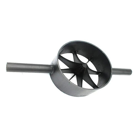 Heavy Duty Steel Bamboo Splitter For Eight Even Pieces, No Fuss To Use Bamboo Cutter For Garden Fences, Handicrafts, Decorations And DIY Projects, 39.5cm Length, Inner Diameter 15.5cm, Weight About 2100g