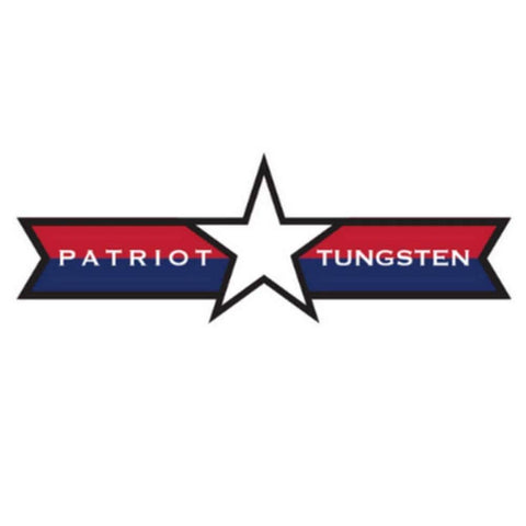 Patriot Tungsten logo featuring a star with red and blue design