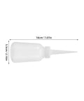 Clear Glue Applicator Bottles 12 Pack With Leakproof Design And Precision Needle Tip Squeeze Bottles For Repairs Crafting And DIY Projects Transparent Body For Quick Status Checks, 18cm bottle