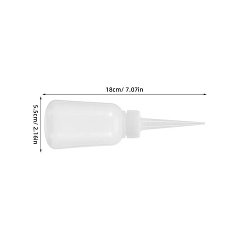 12 Pack Plastic Dispensing Bottles With Needle Tips Leakproof Design And Precise Flow Control For Glue Craft Projects Repairs And Model Making Empty Applicator Squeeze Bottles, 18cm bottle