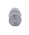 High Output DC Gear Motor 12V Or 24V Dual Voltage JGB37 Speed Reduction Box with metal casing and electric terminals.