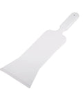Long Handle Bulldozer Squeegee For Car Windows And Glass Tinting Flat Paddle Scrubber Tool with Durable White Grip