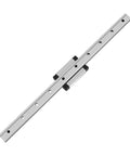 Miniature Linear Rail Slide for 3D Printers with Black Carriage, MGN15 H 650mm Long, Fits MGN7 MGN12 MGN15 MGN9 Guides