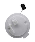 Top view of white plastic Electric Fuel Pump Module Assembly For Dodge Journey 2009 Through 2019 2.4L 3.5L 3.6L V6 Engines Replacement Part