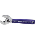 6 Inch Adjustable Wrench With Slimmer 40 Percent Jaws And A High Polish Chrome Finish, Forged For Tough Jobs, ASME Compliant Hand Tool