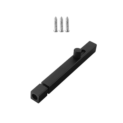 Tough As Nails Rustproof Slide Bolt Latch For Outdoor Garden Gates and Backyard Fences Featuring Oxidation Resistant 120mm Barrel Lock.