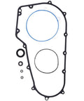 Heavy Duty Motorcycle Engine Clutch Primary Cover Gasket 60547-06 Straight Shot Replacement for Harley Davidson showing gasket design and seals.