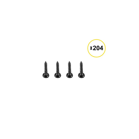 204 screws for Sturdy Iron Deck Balusters 32.25 Inch Long 1 Inch Spindles 51 Pack With Screws For Wood And Composite Deck Railing