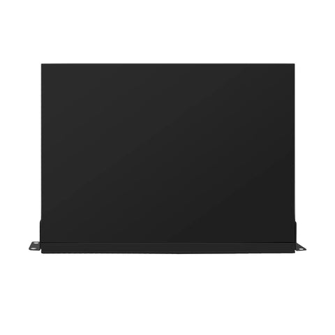 Top Shelf One U Rackmount Firewall Box Running Intel Core I7 9700 With Eight Gigabit Lan Ports And Dual 10G Uplinks Nailed Down For OPNSense Networks Rock Solid Performance Ready To Roll Out Barebone Model - front view of black metal enclosure.