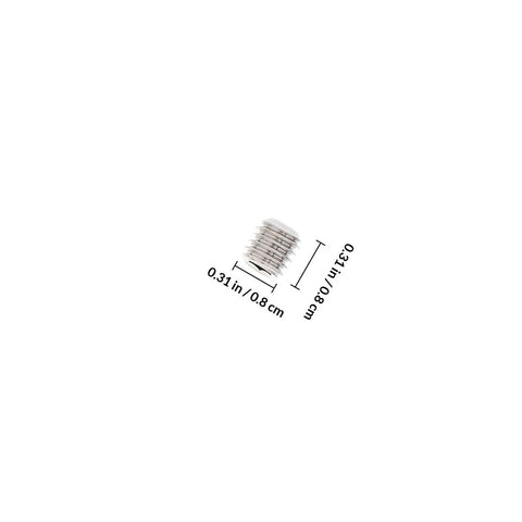 240 Piece Stainless Steel Internal Hex Socket Screws Kit With Flange Head dimensions view