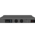 Back view of the Straight Up Badass 1U Rack Mount Mini Pc Firewall Router with ports and power switch.
