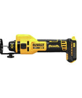 Side view of 20V Max XR Brushless Drywall Cutout Tool Tool Only No Wrench Bit Changes LED Light 26,000 RPM for Fast Smooth Cuts Ideal For Pro DIYers And Renovations Built For Long-Lasting Tough Jobs DCE555B