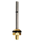 20 Pack Heavy Duty Valve Stem 6093 6093A Original Replacement For Water Fire Extinguishers, silver brass assembly with rubber o-ring.