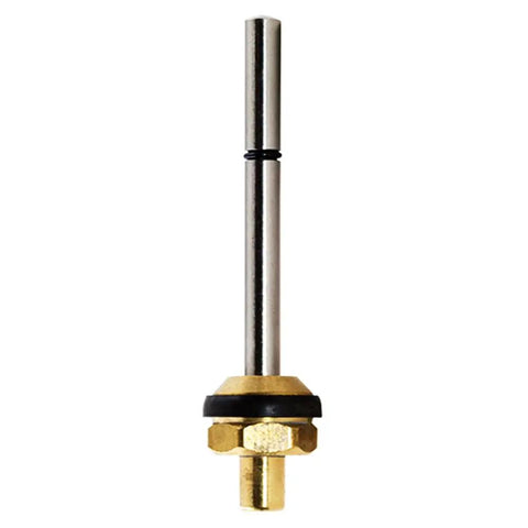 20 Pack Heavy Duty Valve Stem 6093 6093A Original Replacement For Water Fire Extinguishers, silver brass assembly with rubber o-ring.