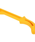 Kickass Table Saw Push Block To Keep Your Digits Safe On Router Tables And Jointers Crafted From Heavy Duty Abs With An Ergonomic Handle And High Visibility Yellow Build For Flawless Cuts, yellow ergonomic push block.