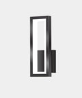 Sleek Rectangular LED Wall Sconce Delivering Flat Out Stunning Three Tone Lighting And Smooth Acrylic Glow To Elevate Any Hallway Bedroom Corner With Zero Effort Chic Vibes, mounted on a wall.