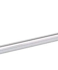 Polished Chrome 24 Inch Towel Bar For Bathroom Wall Mount Durable Zinc Construction No Fuss Rust Resistant Easy Install Towel Holder Rack