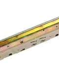 12.5 Inch Dual Point Double Hook Sliding Glass Patio Door Mortise Lock With Three Eighths Inch Recessed Trim Plate