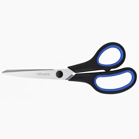 Triple Pack 8 Inch Heavy Duty Scissors with Comfort Grip Handles Pro Grade Ultra Sharp Stainless Steel Blades for Everyday Use