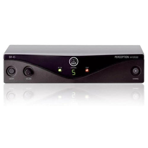Perception Wireless Microphone System With SR45 Receiver for sports and fitness, hands-free audio for live events and broadcasts.