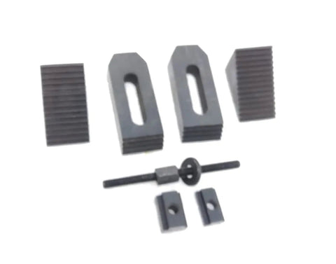Clamp Kit For Rotary Table Milling Vertical Slide M6 Clamp Set Fits 3 In And 4 In Rotary Tables Works on Horizontal and Tilting Models