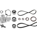 Knock Out That Car Service Job With A Full Timing Belt And Water Pump Replacement Kit Built Perfectly For 2004 2005 2006 Mitsubishi Galant 2.4L SOHC To Save Your Wallet And Keep Your Engine Popping Like It Should Right Now. timing belt kit with water pump, gaskets, pulleys and seals for engine maintenance