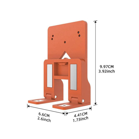 Magnetic Cabinet Door Hinge Spacer For Two Point Six Millimeter Gaps Quick Mounting Jig And Alignment Tool For Cabinets Strong Magnetic Fixer For Precise Door Gaps No Fuss Install And Fast Alignment Durable ABS Construction