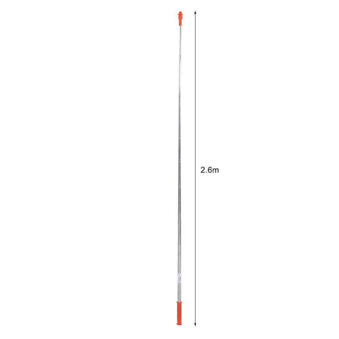 2.6 m Retractable Stainless Steel Sprayer Wand Extension Pipe Tool For Garden Farm And Horticulture Use Portable Sprayer