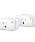 Matter Over Thread Smart Plug Pack With App And Voice Control, Privacy First, Works With Apple Home, Alexa, Google Home, 2 Pack