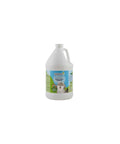 Espree Simple Seed Shampoo gallon bottle for pets, featuring bright label and convenient handle, great for pet grooming.