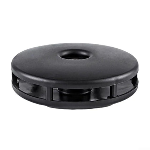 Beef Up Your Home Gym With This Low Noise Pulley For Cable Machines, Nylon Roller And Quiet Bearings, Strength Training Attachment For DIY Fitness System, Black 110 Millimeter black 110 mm nylon pulley