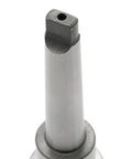Close-up of MT2 To Three Quarters Inch Weldon Shank Annular Cutter Arbor For Drill Press Use With Allen Key And Loading Spring