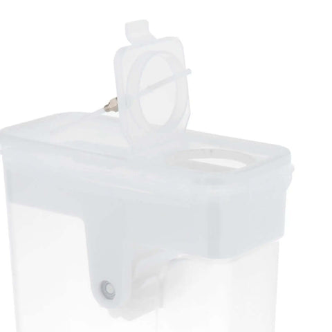 Advanced Filament Preservation Box showing round wide opening lid with silicone seal.