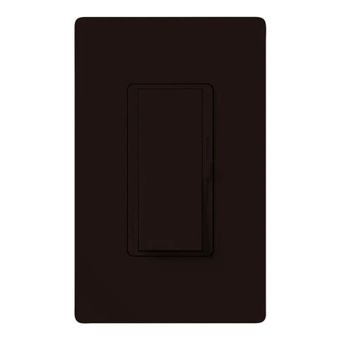 Front view of Diva Electronic Low Voltage Dimmer Not For LED 300W Incandescent Or 120W Halogen In 3 Way Or Single Pole Setup