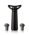Wine Saver Vacuum Pump With Two Stoppers Airtight Seal Keeps Red Or White Wine Fresh Up To 10 Days Click Indicator Must Have Black