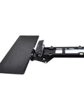 Razor Smooth Glide Under Desk Keyboard Tray With Adjustable Height Slide Out Arm and Easy Tilt Lift Ergonomics, black 27 x 9 inch tray.