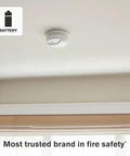 Ceiling-mounted 2 In 1 Smoke And Carbon Monoxide Alarm With Battery Power, Test And Silence Button, SMICO100, in room