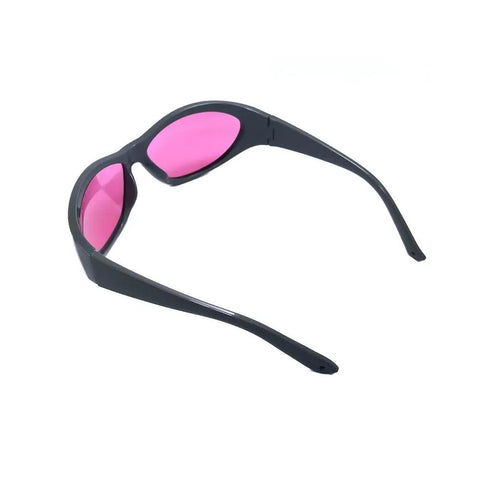 Pro Grade Near Infrared Laser Safety Glasses Locked In Sharp OD5 Plus Shield For 755Nm And 808Nm Diodes Clear Lens side view