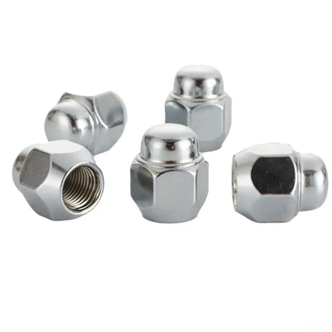 Top Tier 5pc Wheel Lug Nut Kit For Nissan Frontier And Infiniti G20 Direct Replacement With Strong Alloy Build To Fit OEM 40224ZN50A Specs Super Cool Ride Ready Gear, 5 alloy lug nuts