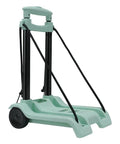 100 Lbs Capacity Foldable Cart With Wheels Lightweight Folding Utility Cart Portable Dolly showing compact design and wheels