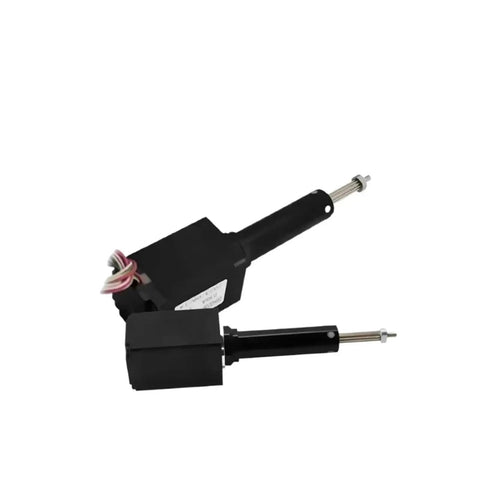 Solid Fixed Shaft Lead Screw Stepper Motor Micro Miniature Linear Telescopic Electric Cylinder Push Rod with dual settings.