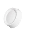 Two Pack White Rotary Dimmer Knobs Replacement For Rotary Dimmer Switch And Fan Control RK-WH Style Fit Seven Thirty Second Inch Slit Stem