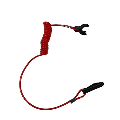 Red safety lanyard for Remote Throttle And Shift Control Box For Evinrude Johnson Outboard Motors 5006182.