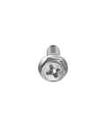 Close-up of screw from Wall Hydrant Handle Kit For Mansfield 300 400 500 Series Outdoor Faucets With Frost Proof Wheel Grip And Screw Easy Install Replacement Rugged Outdoor Valve Upgrade Ready
