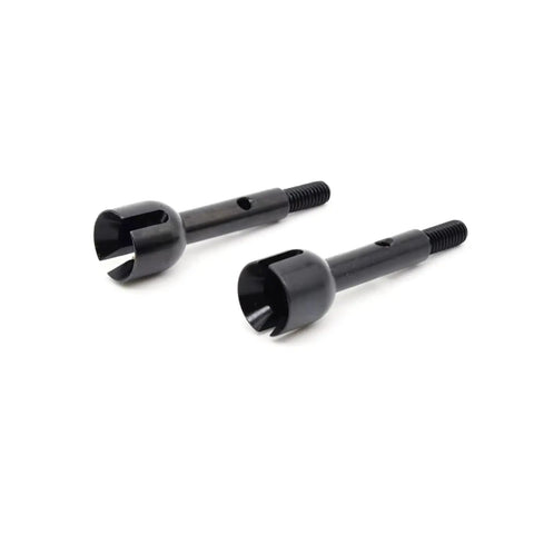 Alloy Metal Rear Wheel Axle Cups 7505 Set For 1 Tenth Scale RC Cars Upgrade Parts And Spare Replacement Accessories Compatible With DBX-10 Racing Buggy Durable Heavy Duty Hubs 2Pcs