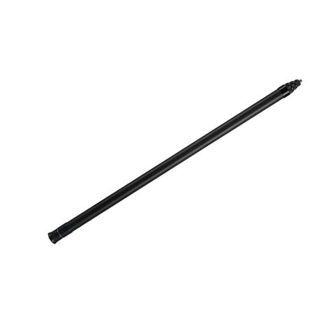 Badass Carbon Fiber Selfie Stick Extends One Hundred Eighteen Inches Ultra Light Extension Pole view of the black monopod.