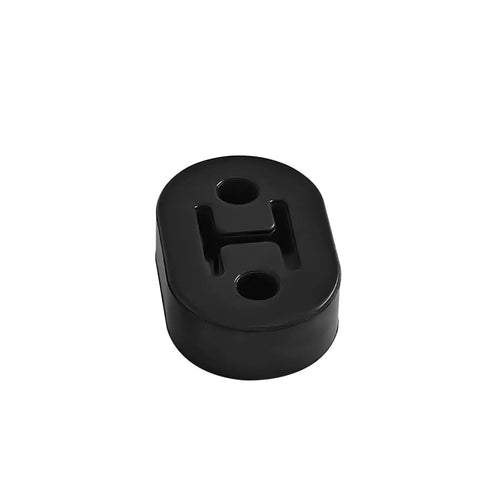 Durable Exhaust Bracket Isolator Hanger Kit For Ram 1500 2019 To 2025 Trucks With V6 Or V8 Engines To Swap Out Rattle And Keep Your Ride Smooth As Butter With This Solid Upgrade., black rubber exhaust hanger isolator with two bolt holes